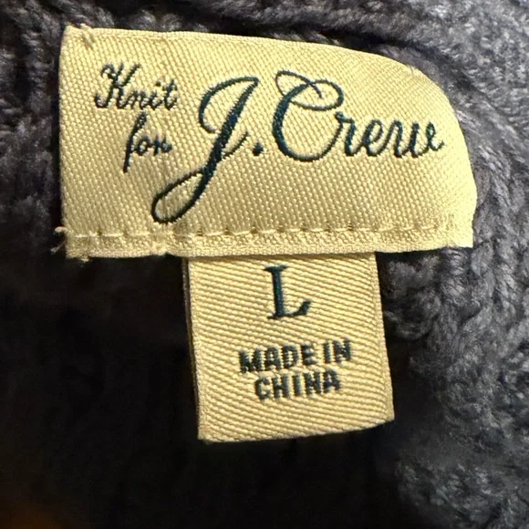 J.Crew Knit Aran Fishermen Cardigan - Picture 4 of 4